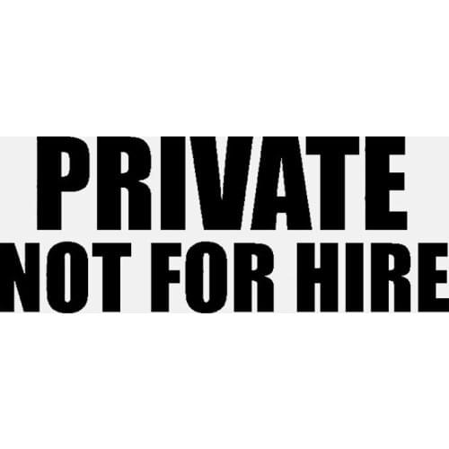 Car Sticker Private PVC Decal Diesel Truck Car Decoration Sticker Creative Waterproof Cover Scratch Black/white, 14cm*5cm