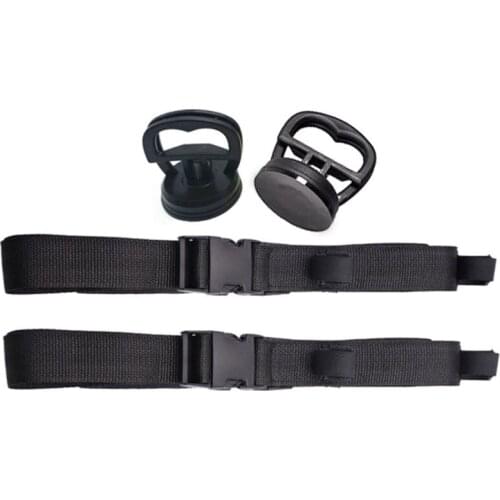 2021 Top Vehicle Car Fishing Rod Holder Carrier Belt 5 Poles Storage Strap Suction Cup