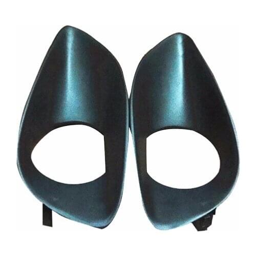 1Pair Front Fog Light Fog Lamp Cover Frames For Toyota Yaris 4DR 2006-2010