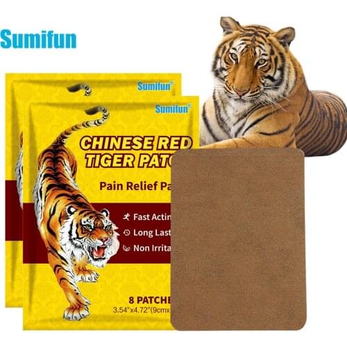 16pcs Sumifun New Tiger Balm Arthritis Pain Patch Body Relaxation Herbal Plaster Muscle Neck Sprain Joint Relieve Pain Stickers