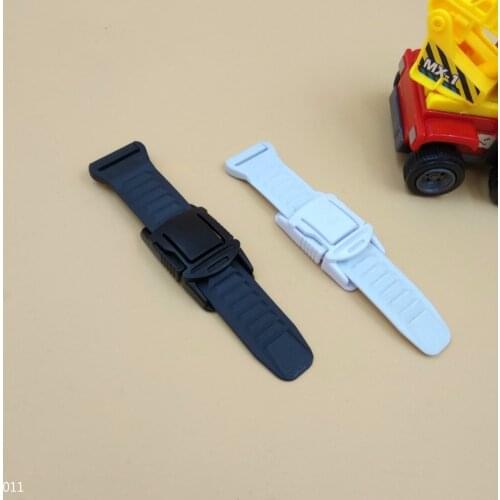 1" Black White Easy Release Plastic Belt Buckles 200pcs For Replacement DIY Riding Sports Wear Pants Sewing Accessories