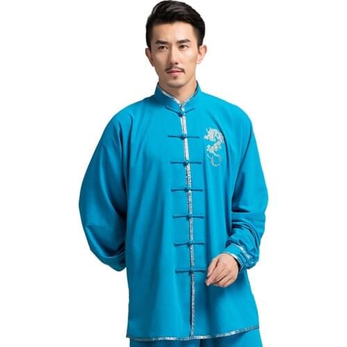 2017 Chinese Traditional Dress Martial Art Sets Taichi Clothes Kungfu Clothing Wushu Costume Taiji Uniform Women Men