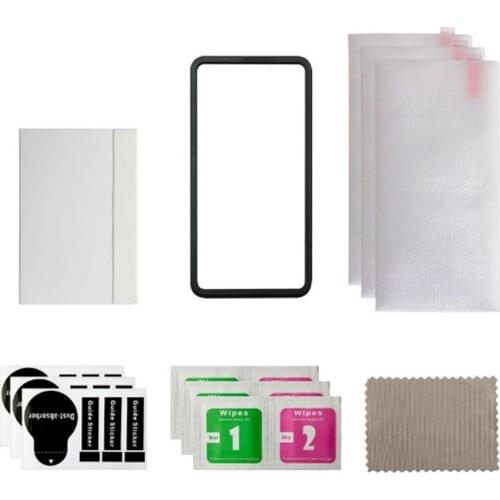 Anti-fingerprint 3 Pack Screen Protector With Accessories For Samsung Galaxy A12 High-qualityTempered Glass 0.33mm Ultra-thin