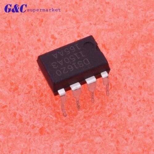 5/10PCS IC DS1620 DIP-8 1620 GOOD QUALITY IC US diy electronics
