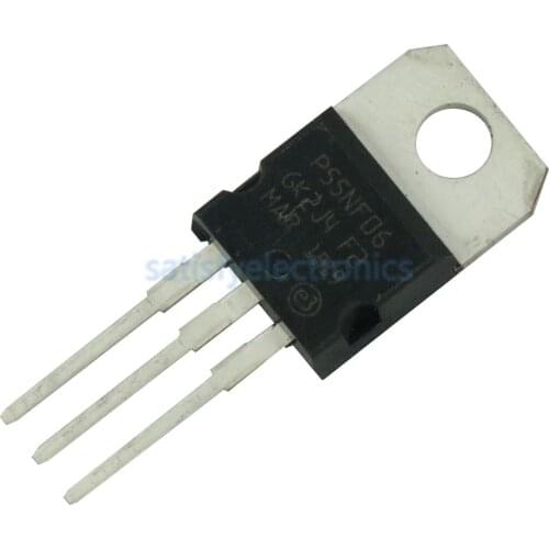 5 PCS NEW P55NF06 P55NF06L STP55NF06 50A60V MOS TO-220 postage IC