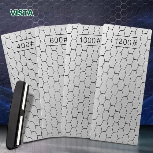 Diamond Sharpening Stone Knife sharpener 150*63mm Ultra-thin Honeycomb Surface Knife Whetstone Kitchen Grinding Tool