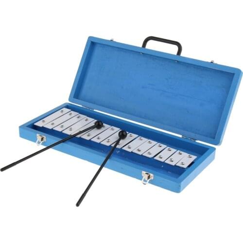 Aluminum 15 Tones Glockenspiel Xylophone For Kids Early Educational Toys