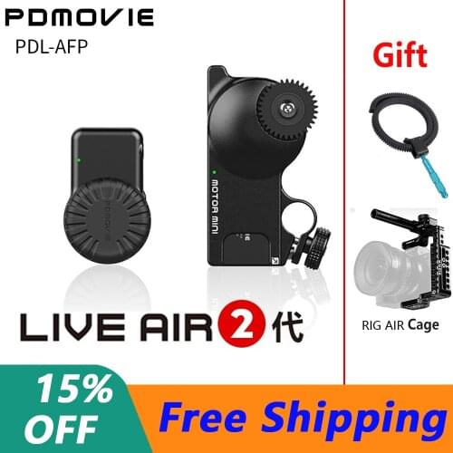 PDMOVIE LIVE AIR 2 Bluetooth Wireless Follow Focus Control System For Zhiyun Crane 2 3 DJI Ronin S DSLR Camera lens
