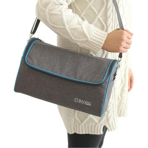 Big Shoulder Thermal Insulated Lunch Bag Mummy Bag Baby Bottle Cooler Pouch Food Fruit Keep Fresh Containers Accessories Supply