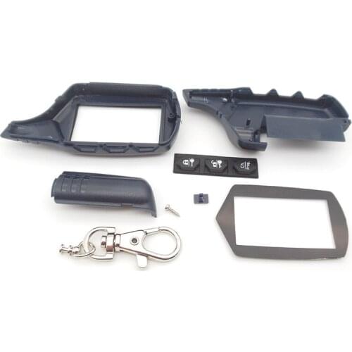 Starline B9 Key Shell Keychain Case For russian Version Starline B9 B6 A61 A91 lcd Remote Two Way Car Alarm System