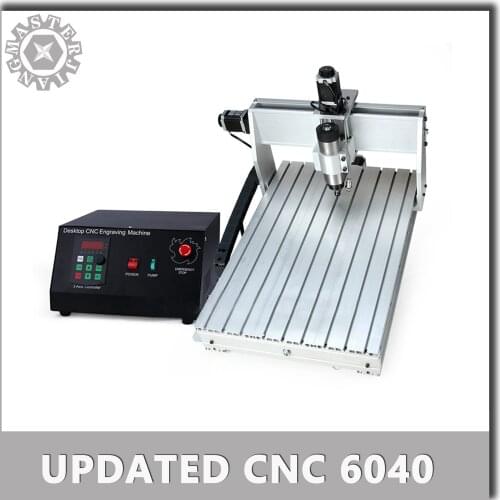 CNC 6040 800W/ 1.5KW/ 2.2KW 3 axis 4 axis CNC Air Cooling Engraving machine USB Mach3 Control woodworking Milling machine