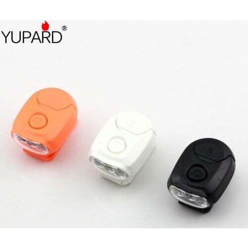 YUPARD 1mode switch use CR2032 cell Battery headlamp Outdoor 3 LED Hat Cap Fishing Hunting Hiking Head Light Lamp Torch Bright