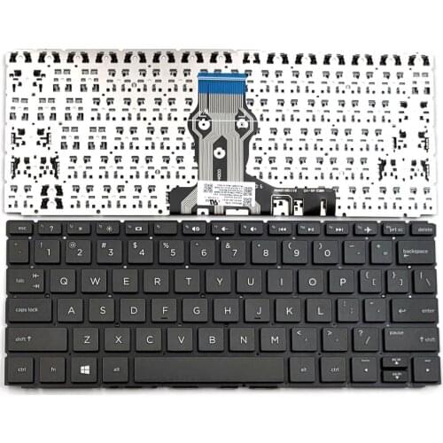 New For HP Pavilion X360 11-AD 11M-AD 11-AD010CA 11-AD051NR 11-AD108CA 11M-AD013DX 11M-AD113DX Laptop Keyboard US Black