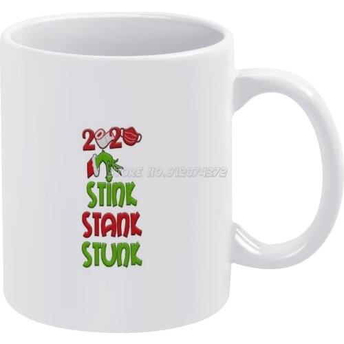 Stink Stank Stunk Coffee Mugs Ceramic Personalized Mugs 11 Oz White Mug Tea Milk Cup Drinkware Travel Mug 2020 Stink Stank Stunk