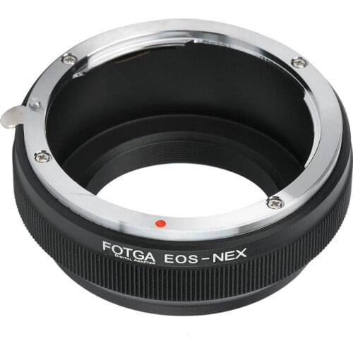 FOTGA EOS-NEX Adapter Ring Camera Rings for Canon EOS EF Lens to Sony E Mount NEX-3 NEX-7 6 5N A7R II III A6300 A6500