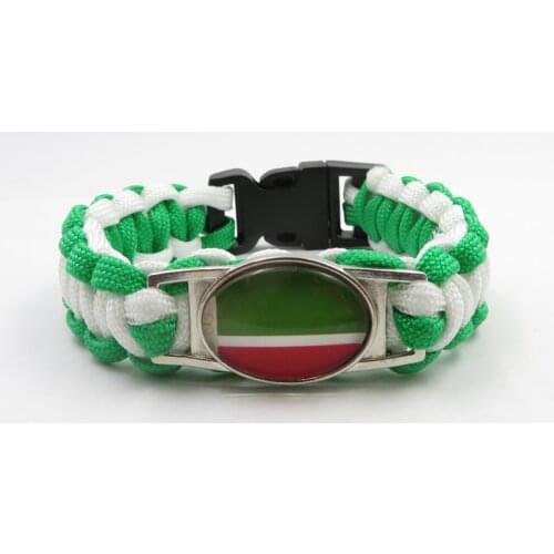 Infinity Love Chechnya Flag Bracelet Trendy Chechnya country Women And Men bracelet Jewelry