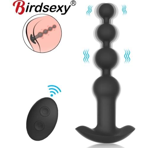 Male Prostate Massage Vibrator Penis Vibrator Ring Anal Plug Stimulator Butt Plug Delay Ejaculation Ring Adult Sex Toy For Men