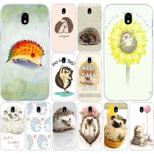 181G Darcy hedgehog Sheep Soft Silicone Tpu Cover phone Case for Samsung j3 j5 j7 2016 2017 a3 2016 a5 2017 a6 2018