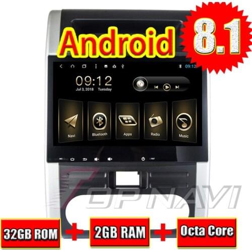 Vehicle PC Navigation for Nissan X-Trail 2008 2009 2010 2011 2012 2013 Android 8.1 10.1Inch Topnavi 2G RAM 32G ROM HD Multimedia