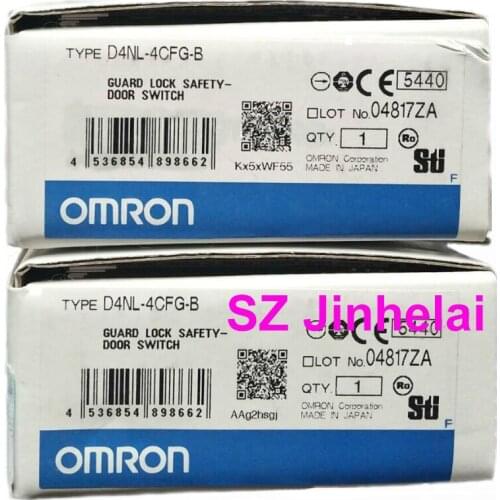 OMRON D4NL-4CFG-B Authentic original GUARD LOCK SAFETY-DOOR SWITCH