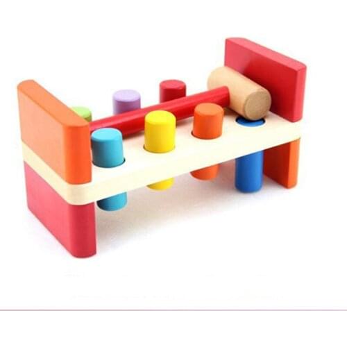 Color piling table toys 6-12 months 1-2 years old baby puzzle early education CM07 infants and young children