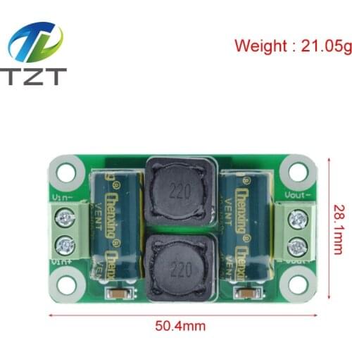 0-50V 4A DC Power Supply Filter Board Class D Power Amplifier Interference Suppression Board Car EMI Industrial Control Panel