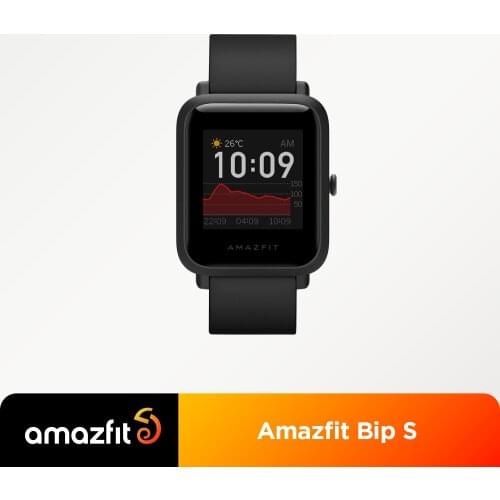 [PLAZA] global version Amazfit Bip S smart watch 40 day battery life 5ATM rugged activity GPS GLONASS Bluetooth