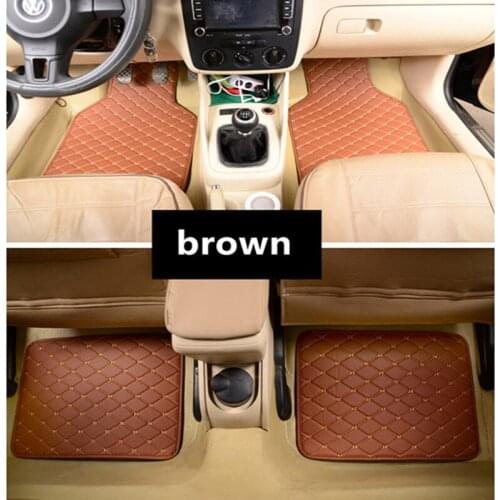 Universal car floor mats all models for toyota rav4 toyota camry 2006-2018 corolla 2007-2017 auris prius fortuner yaris styling