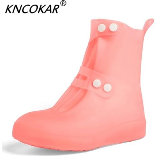 Waterproof Shoe Covers A Variety Of Color Quality Non-slip Rain Shoes Cover For Men Women Shoes Elastic Reusable Rain Boots xc04
