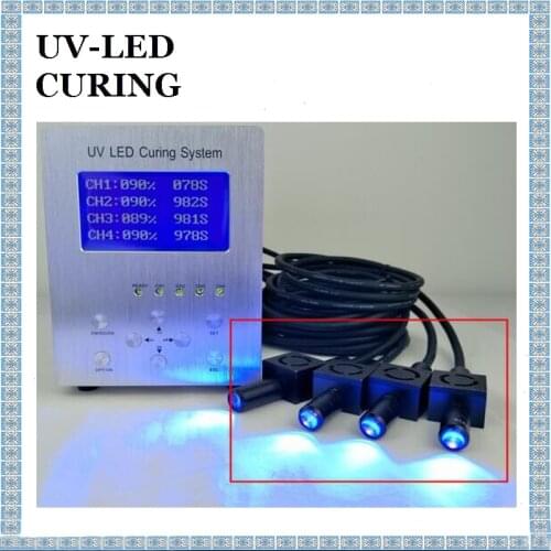 Hight Power UV LED Spot Light UV Curing System Adhesive and UV Glue For Curing and Drying