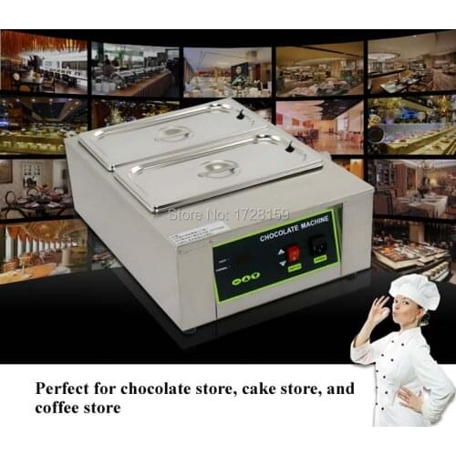 Top quality Stainless steel Commercial chocolate tempering machine chocolate warmer melter processing equipment machinery
