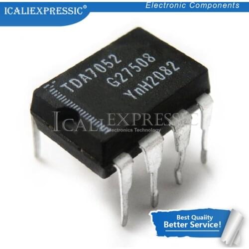 10PCS TDA7052A DIP-8 TDA7052 DIP TDA7052B In Stock