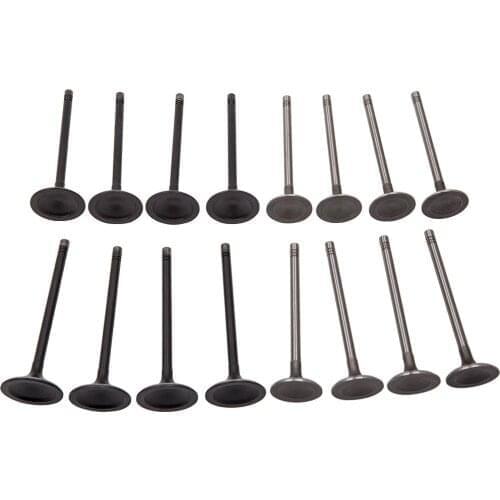 16X Intake Exhaust Engine Valves Kit For GM 2.0 2.2 2.4 ECOTEC for Pontiac Ecotec Engines 2.0L 2.2L 2.4L 2000-2010 12622329