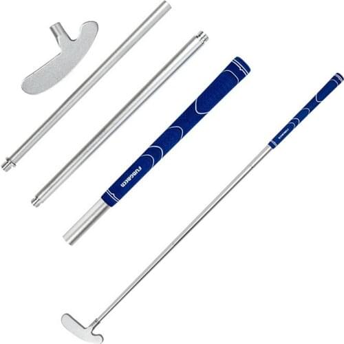 3-section Golf Putter Aluminum Alloy Portable Detachable Left And Right Hand Double-sided Putter For Golf Practice Accessories