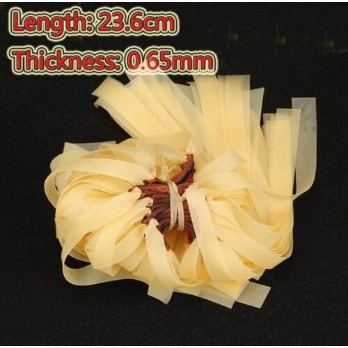 Wholesale 5/10PCS 0.65mm Slingshot Rubber Band Cheap Sling Shot Rubber Band On Sale Best Quality Slingshot Rubber Band Hunting