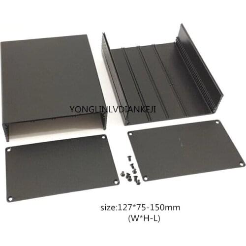 Aluminum box127*78-150mm PCB Instrument Box Enclosure Connection Case Electronic Project DIY
