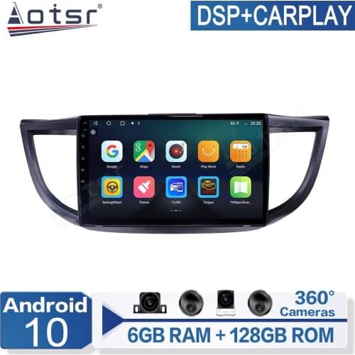 Android Radio Car Multimedia Video Player For Honda CRV 2011-2015 navegación GPS IPS pantalla PX6 No 2 Din AutoRadio