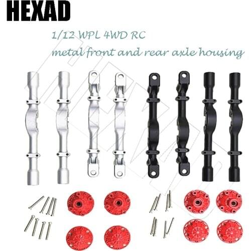 1/12 Remote Control Car WPL 4WD RC Upgrade Parts Accessories Metal Front And Rear Axle Housing