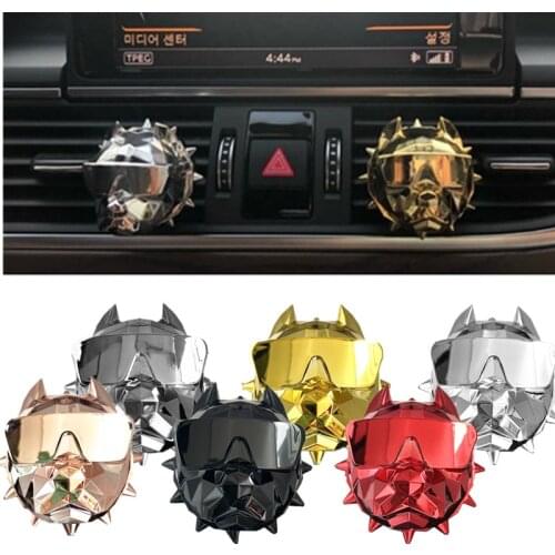 Car Air Fresheners Diffuser Deer Fragrance Luxury Car Perfume Deer Design Car Diffuser Essential Oil Fragrance Bulldog