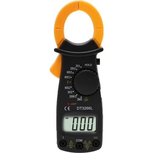 DT3266L Digital Clamp Meter Multimeter Voltage Current Resistance Tester