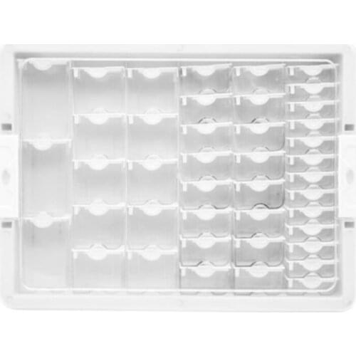 Drill Containers for Diamond Painting Mosaic Tool Accessories Plaid Jewelry Diamond Mosaic Transparent Storage Box