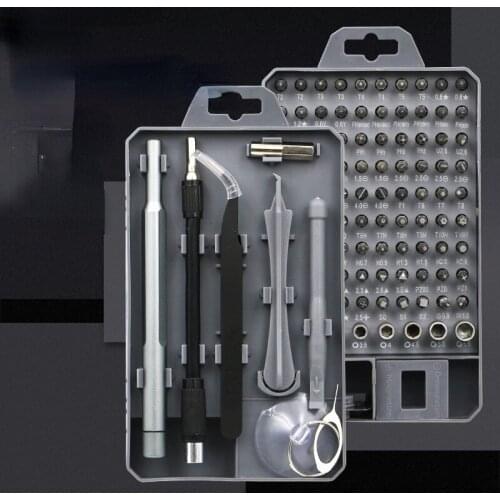 112 In 1 Screwdriver Set, Watch, Mobile Phone, Tablet, Household Disassembly and Repair Combination Tool Set