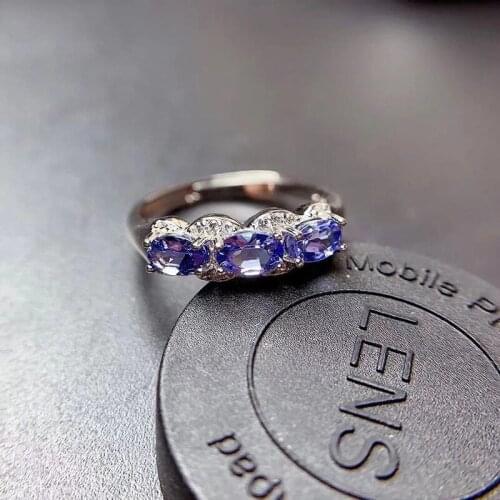 Creative design new style inlaid amethyst oval ring classic elegant unique ladies wedding party luxury silver jewelry