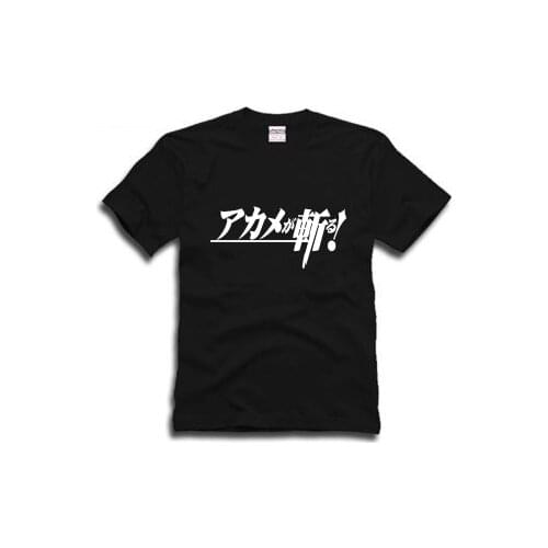 New Akame ga KILL! T-shirt Cosplay Anime T-shirt Summer Cosplay Cotton Short Sleeve Tees