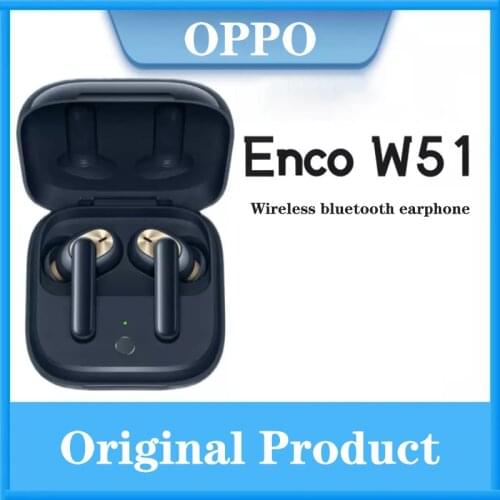 OPPO Enco W51 true wireless noise reduction bluetooth earphone sports in-ear original earphone