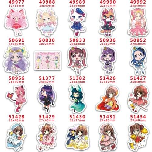 DIY Craft Supplies Sewing Accessories Cartoon Fairy Printed Planar Resins Mold 10 Pieces. PR-49977