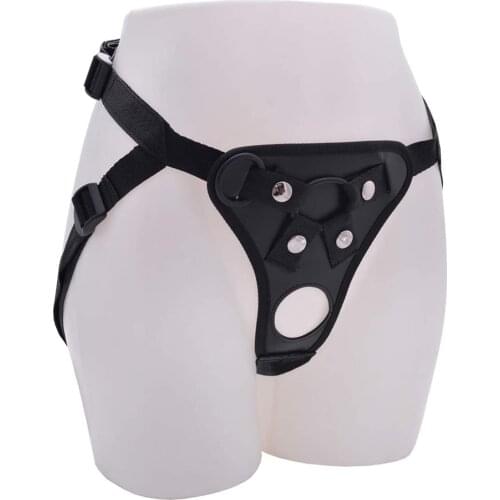 Adjustable Harness Flirting Belt Strapon Realistic Dildo Pants With Rings Wearable Penis Panties Sex Toys For Adults Lesbian 18