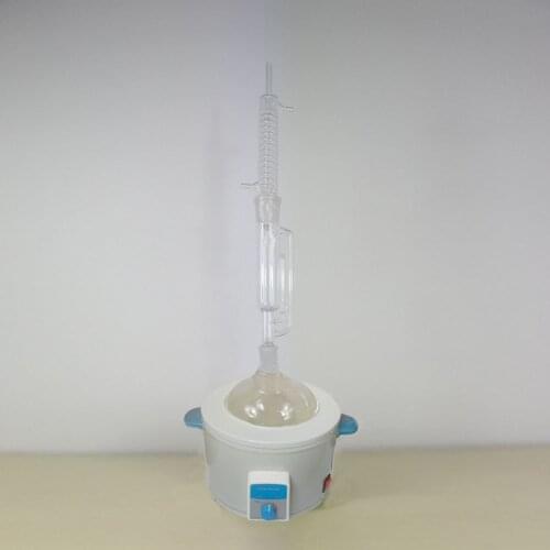 Free shipping, 2000ML Soxhlet Extraction Glassware System with Heating Mantle
