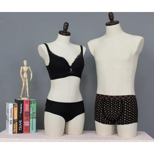 Fabric Cover Female And Male Mannequin Model Torso Dress Form