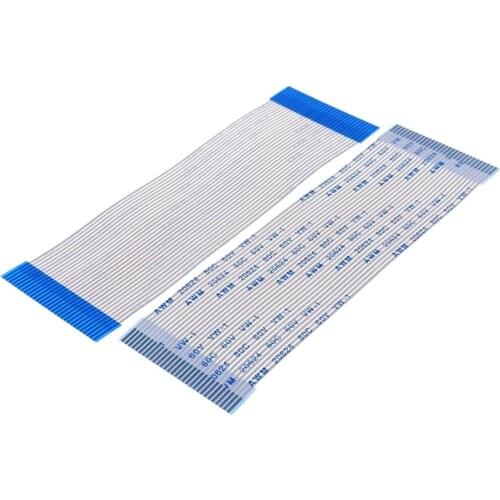 100pcs Flexible Flat Cable 30 PIN same isotrophy FFC 1.0 mm pitch Length 60 70 80 100 120 150 200 250 300 400 450 500 600 700mm